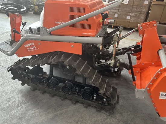 China Wenovus Wn-G15 Rotary Tiller for Deep Tilling Soil Preparation Rotary Tiller Crawler Rotary Tiller Trencher Crop Preparation Power Tiller