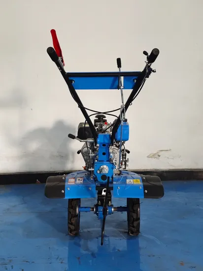 Rotary Disc Plough 10HP 12HP Walking Tractor Mini Power Diesel Tiller