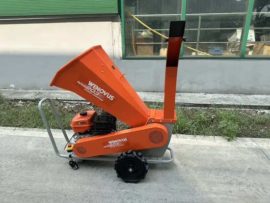 China Wenovus Wns203 Gasoline Branch Crusher 10kw Engine Wood Chipper Cordless Electric Wood Chipper Portable Garden Pulverizer Powerful