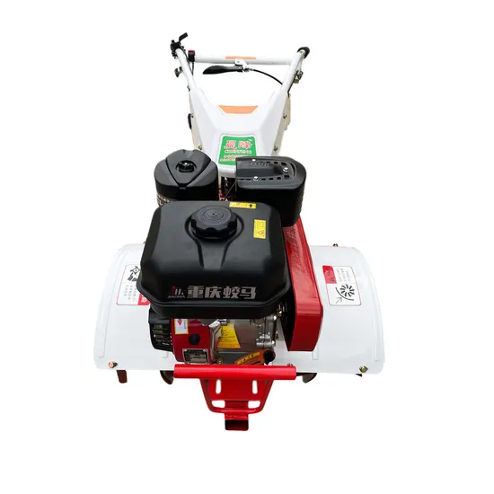 New Farm Machinery Gasoline Diesel Garden Tiller Machine Mini Cultivator with Weeding Tilling Ridging Tools Power Tiller Tractor
