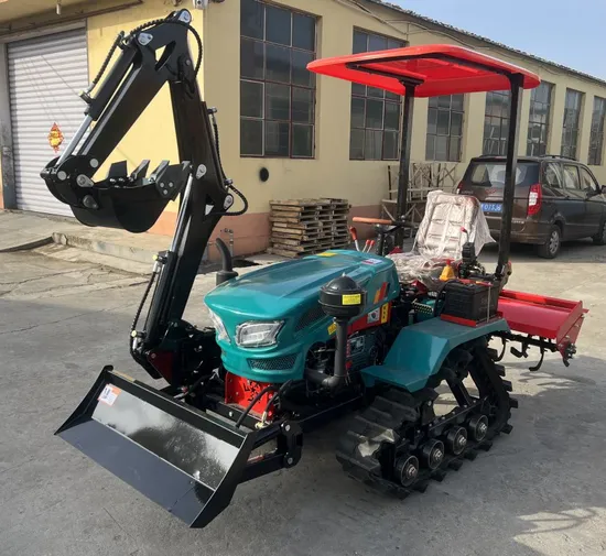 Crawler Tractor for Dry Land Track Tiller