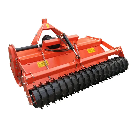 Htlz Gear Drive Heavy Duty Tractor Rotary Tiller Cultivator with Roller