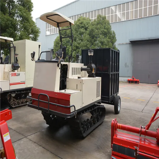 Hot Selling FM World Fully Automatic High Speed Crawler Rotary Tiller