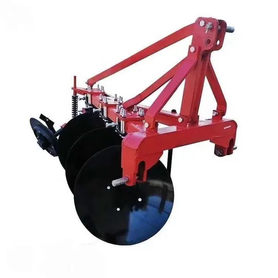 Agricultural Machinery Customizable 5 Blades Plowland One Way Disc Plow Tractor Mounted 4 Discs Plough