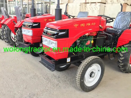 Four Wheel Tractor with 6+1 Gearshift Gearbox Belt Transmission
