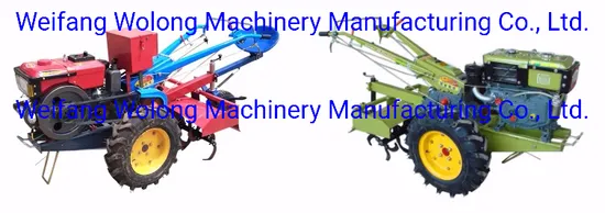 12HP E-Start Power Tiller with Trailer Rotary Tiller Grass Cutter for Farm Use