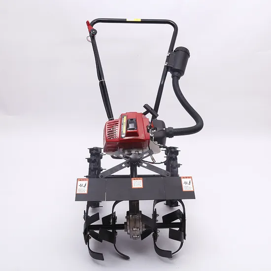 Mini Hand Rotary Tiller 63cc Weeder Machine
