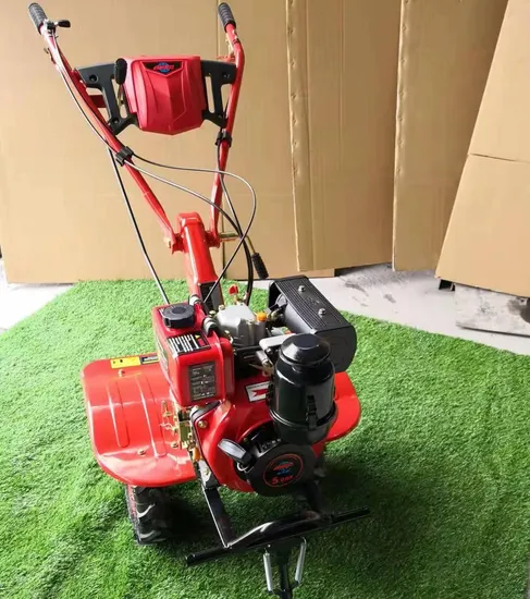 173f Diesel Engine Mini Power Tiller Rotary Tillage and Weeding Wheel Agriculture Tiller for Sale