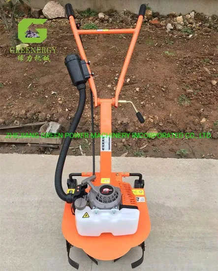 Gasoline Rotary Cultivator 148f 2 Stroke Min Power Tiller