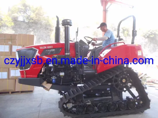 Modern Crawler Track Tractor Agricultural Implements 100HP Chinese Tractor