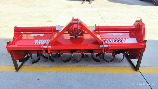 Rotary Tiller Agricultural Machinery High Quality Rotary Tiller Three Points Suspension