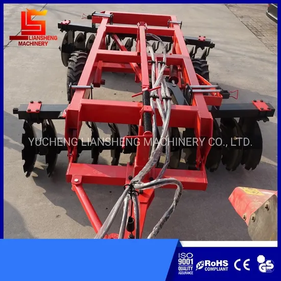 Farm Equipment Disc Harrow Heavy Duty Offset Hydraulic Disc Harrow for Tractors Hot Sale in Iraq