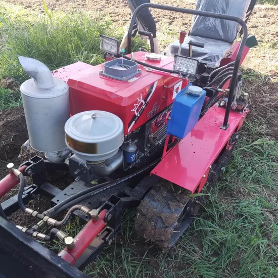 Agricultural Mini Tiller Cultivator Machine Mini Track Tractor Rotary Tiller