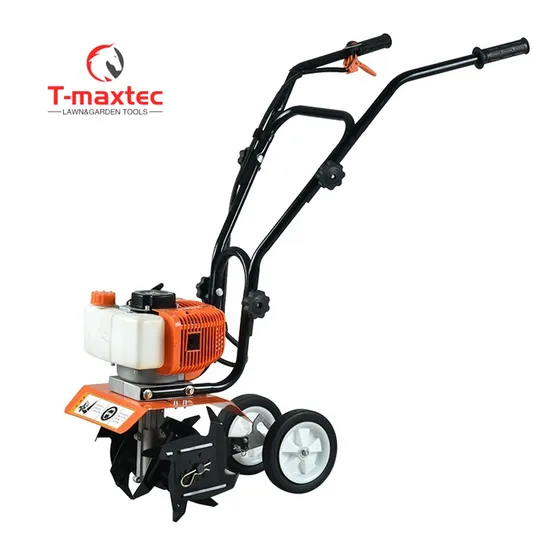 Hand Push Gasoline Garden Cultivators 52cc Mini Tiller