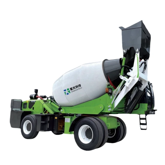4 Cubic Mobile Self-Loading Cement Mixer for Narrow Sites - Diesel Engine, Low Maintenance, Ideal for Tunnel Projects