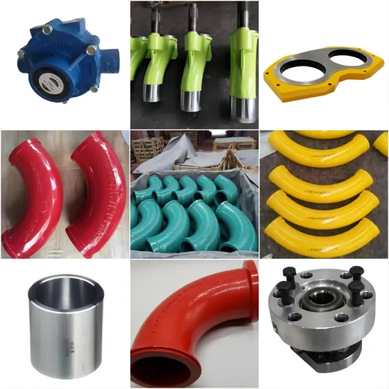 Factory Supply Zoomlion for Sany Putzmeister Cifa Schwing Concrete Machinery Concrete Pump Parts