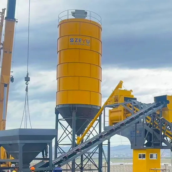 China Zeyu Professional Quality Customized 100 Tons Cement Silo