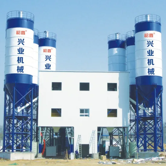 Hzs180 Custom Concrete Mixing Plant Stabilised Soil Mixing Plant Source Manufacturer