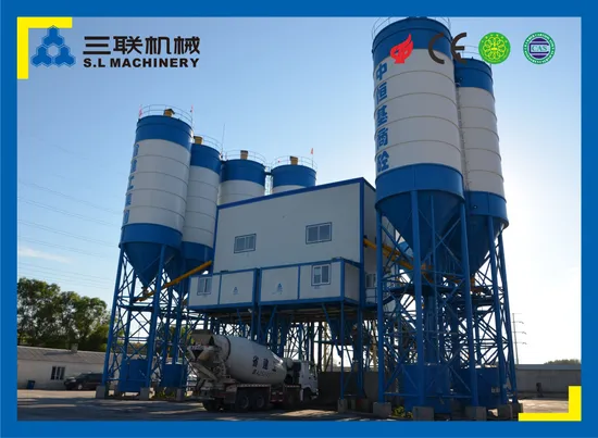 180m3/H PLC Control Concrete Batching Plant Hot Sale
