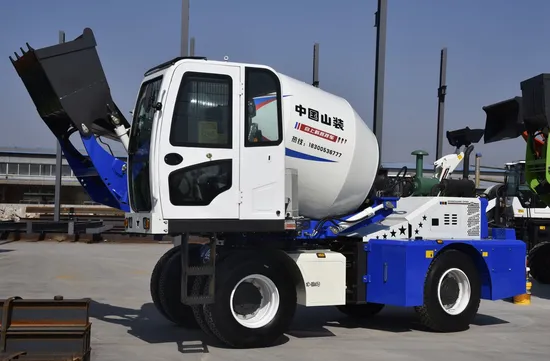 3.6m3 Automatic Feeding Concrete Mixer Truck