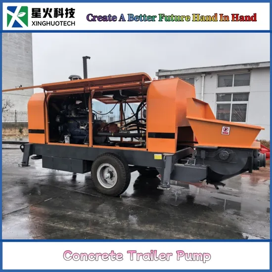 Electric Power Stationary Concrete Pump for One Belt One Road Countries Construction