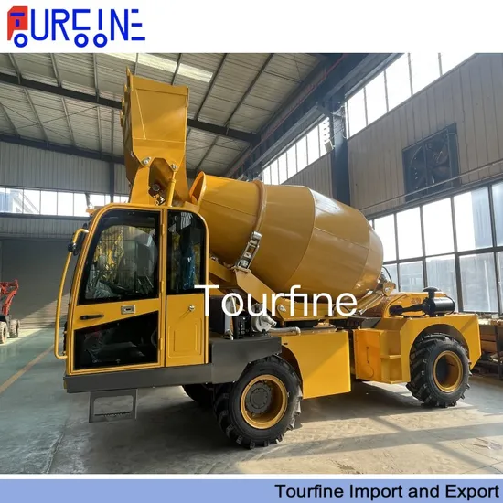 Efficient Self Mixing Truck with Yuchai Engine for 4cbm Capacity