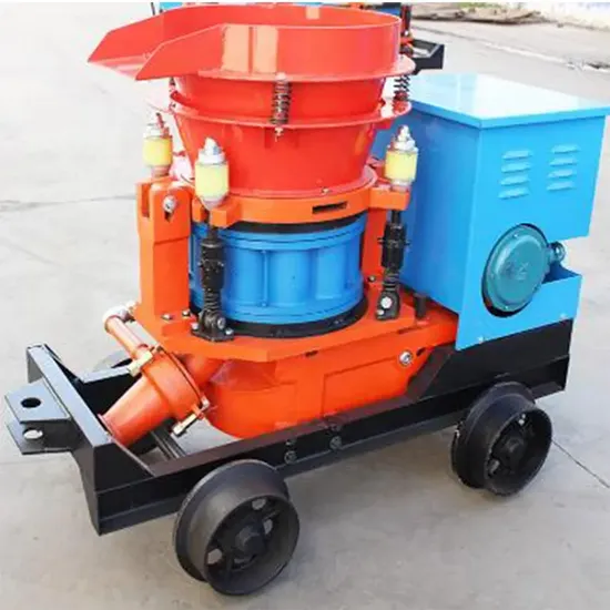5-7m3/H Mining Explosion-Proof Wet Spraying Shotcrete Machine Pump for Sale