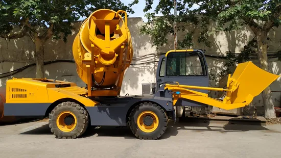 Self Loading Mobile Concrete Mixer Truck (HQ400) for Sale