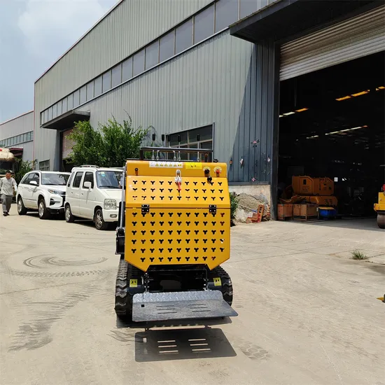 Automatic Concrete Mixer for Sale Tracked Dumper Cement Mixer of 0.4m³