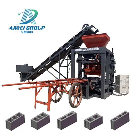 Qt4-24 Cheap Factory Block Production Line for Brick in Algeria Hollow Machine Line