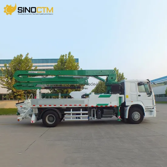 New High Quality 29m 37m 48m 52m Concrete Pump Truck with Ce