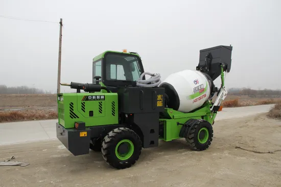 Mini Automatic Self Loading Mobile Concrete Mixer Hydraulic Diesel High-Efficiency Self Loading Concrete Mixer Truck 1.2m3