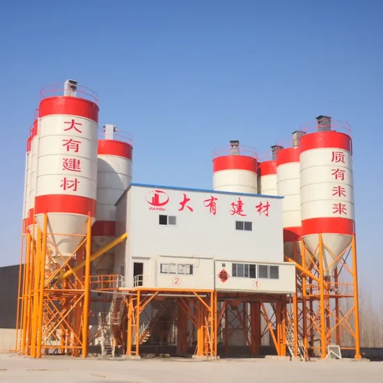 Hot Sale Heavy Batching Plant Concrete Mixing Plant Hzs180