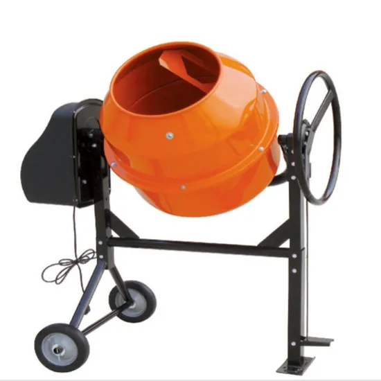 Bison Small Portable Towable Portable Electric Mini Cement Concrete Mixer Machine