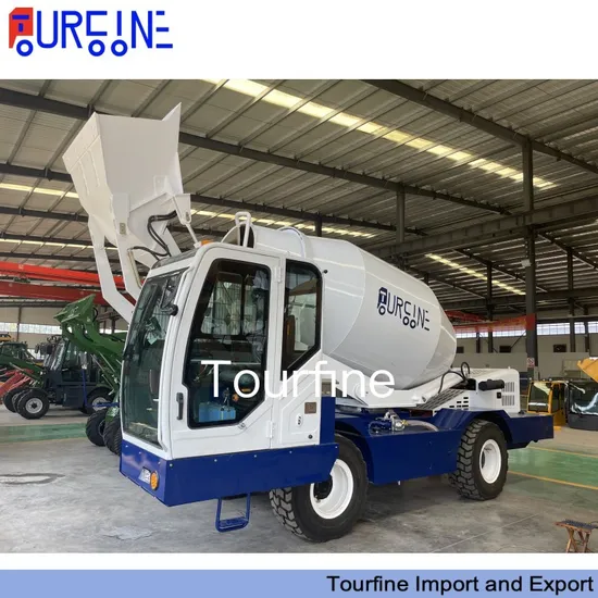 Self Propelled Concrete Mixer Truck 5cbm Tourfine for Easy Operation