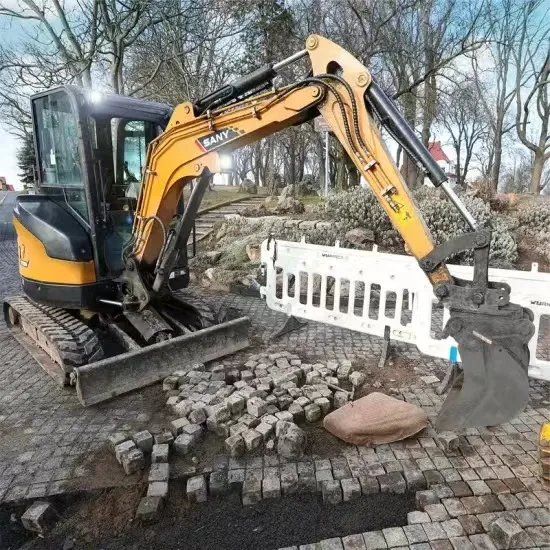 Used Construction Machinery Mitsubishi Engine Powered Excavation Machine