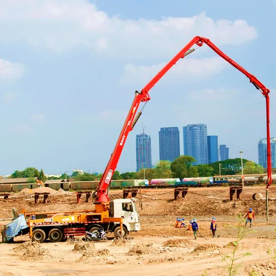 Diesel Concrete Sany China 38-48m 49-55m 56-60m Machine 60m Pump Truck Manufacture