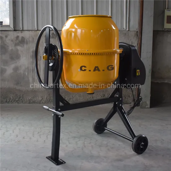 120L Portable Concrete Mixer Mobile Cement Mixer Small Size Heavy Duty Cement Mixer