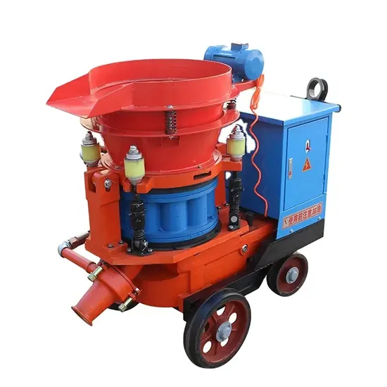Dry Cement Mortar Spraying Machine Concrete Plaster Sprayer Wet Shotcrete Machine
