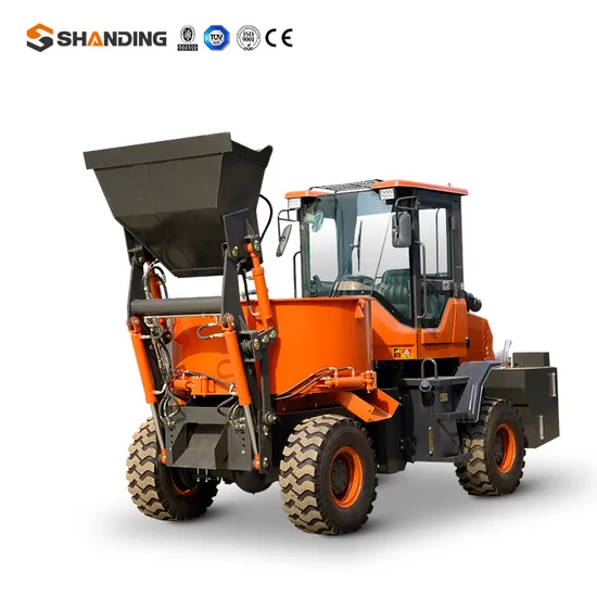Smallest Automatic 1.5 2 3 3.5 4 5 6 Self Feeding Mobile Concrete Mixer Machine with Pump Jdy-10 Mobile Concrete Mixer Mini Concrete Mixer