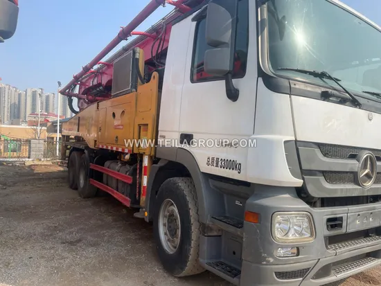 2019 Sany 49m Pump 49 Meters Mobile Beton Concrete Machine Truck Pumps