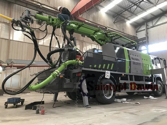 16m Spraying Height Articulated Robotic Shotcrete Machine