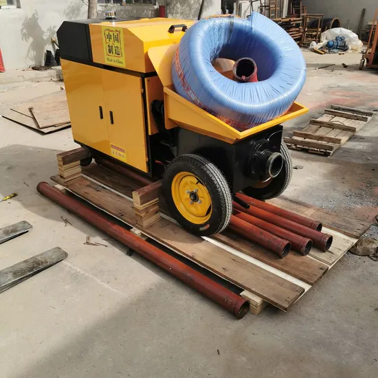 Hydraulic Secondary Structure Column Concrete Pouring Pump Transport Pump Global Sell