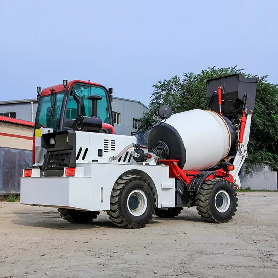 First Rated 1 Cbm Self-Loading Concrete Mixer Continuous Machine with Electric Scale