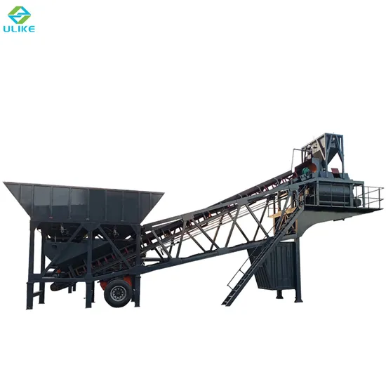 China 120m3/H Mobile Concrete Batching Plant Concrete Mixing Plant Yhzs120