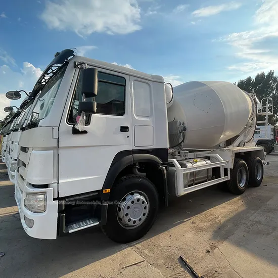 HOWO 340 HP 6X4 High-Quality Concrete Mixer Truck, 12 Wheeled Euro 6 Heavy-Duty Truck