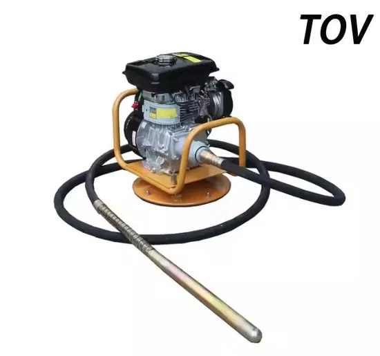 Factory Supply High Vibration Concrete Vibrator Poker Concrete Road Vibrator with Gasoline Power