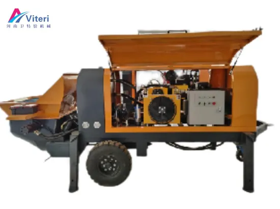 Good Price Pump Portable Large Capacity Diesel Engine Engineering Construction Concrete Pumps