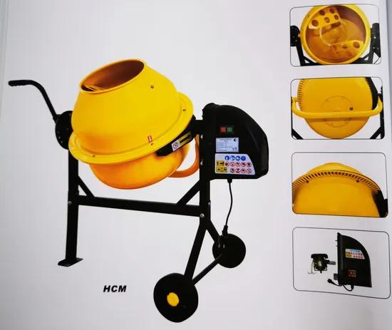 DIY Electric Mini Portable Concrete Mixer