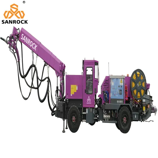 Wet Shotcrete Equipment Tunnel Construction Concrete Spraying Machine